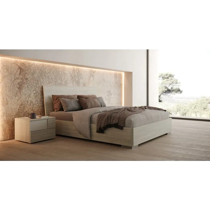 letto legno contenitore