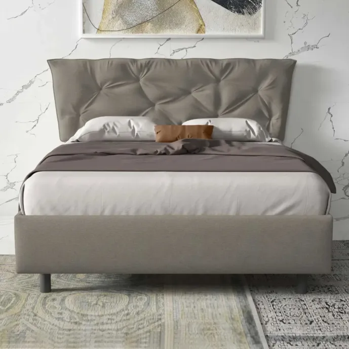 offerta letto tortora matrimoniale