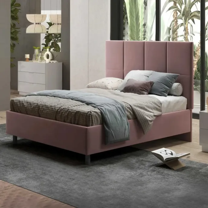 letto rosa antico