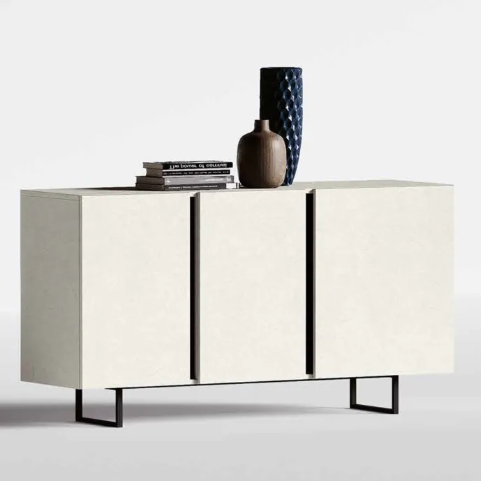 madia bianco spatolato