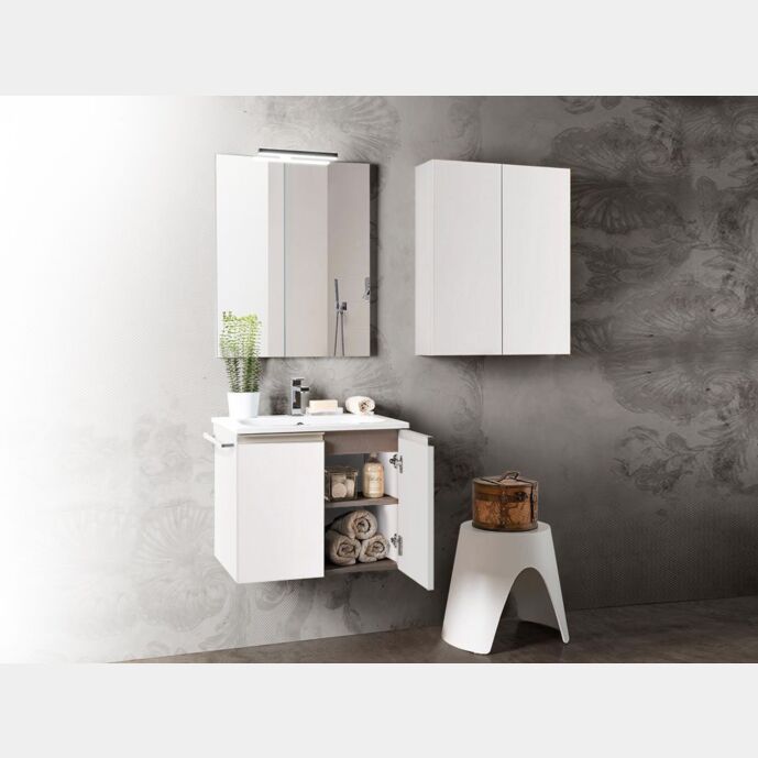 Mobile per bagno con lavabo integrato, Havasu 26 Bis