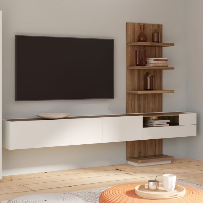 Porta Tv moderno sospeso in sconto