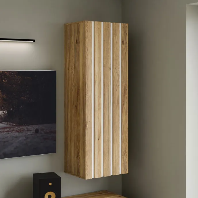 pensile bianco sospeso