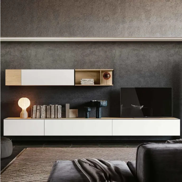 parete sospesa pet bianco