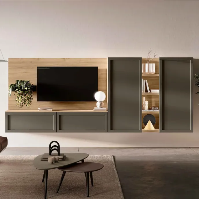 parete grigio carbone