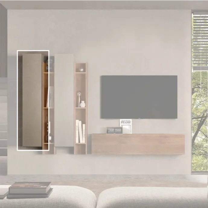 parete sospesa argilla