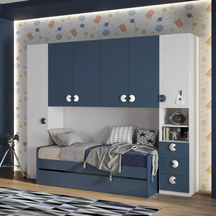 cameretta a ponte blu