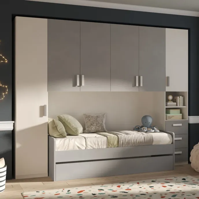 armadio ponte grigio