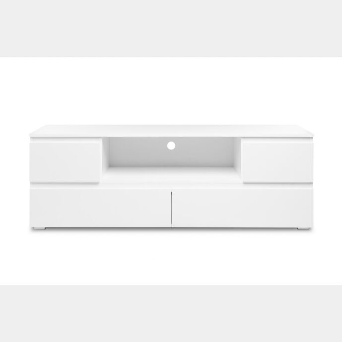 Moderno Porta TV L.160 cm finitura Bianco opaco