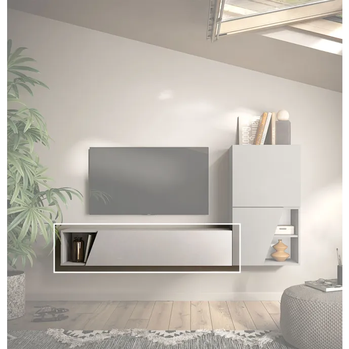 ribalta gesso anta inclinata