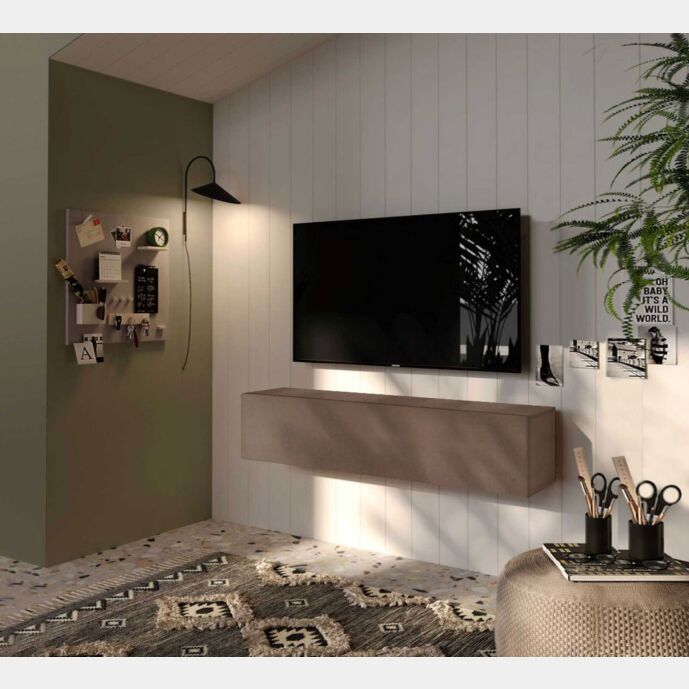 Pensile 138x30x29 h cm,  Bronzo, collezione Logica