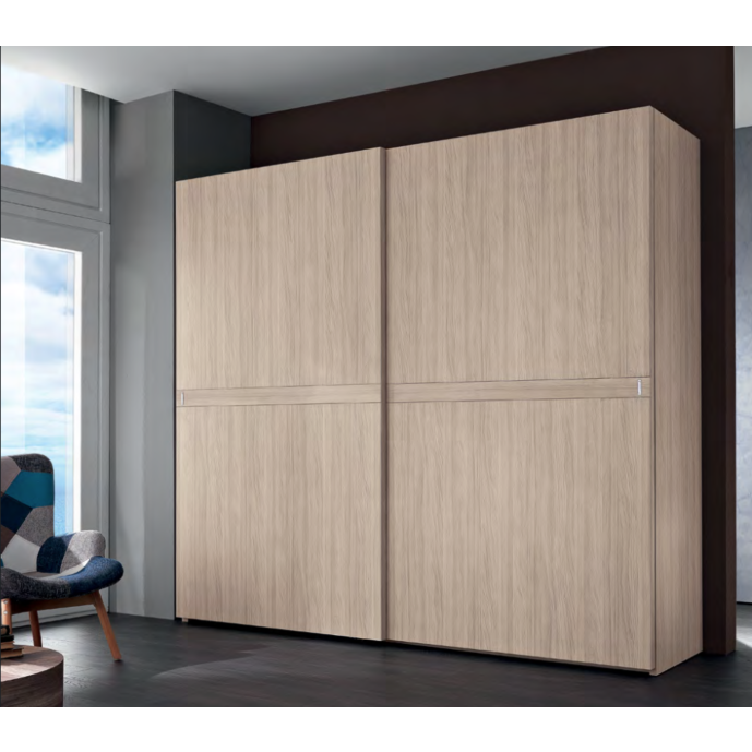 Armadio 2 ante scorrevoli in finitura Olmo frida