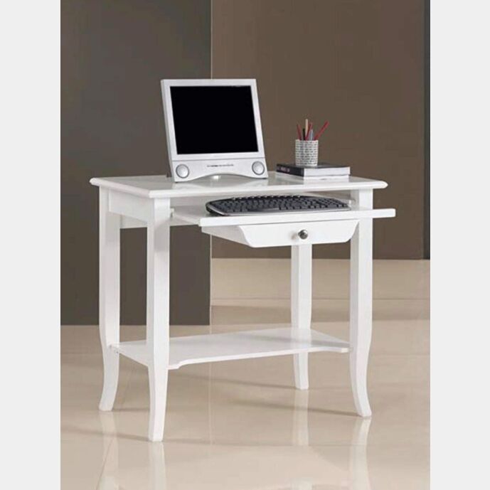 Scrittoio in legno, gambe a sciabola 85x49 H.79