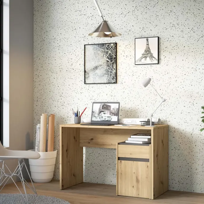 scrivania rovere scontata