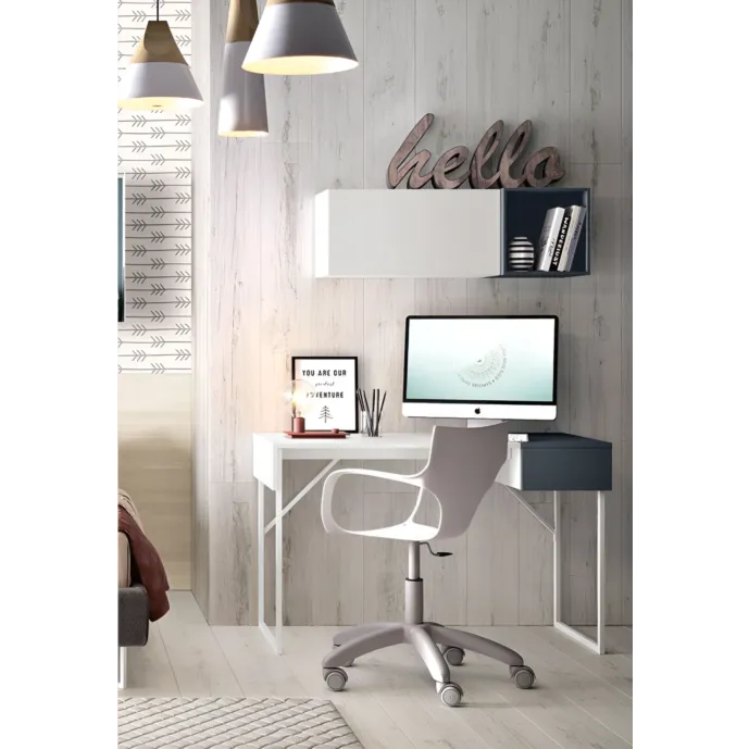 scrivania per ragazzo blu