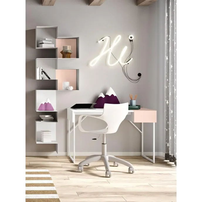 scrivania rosa antico