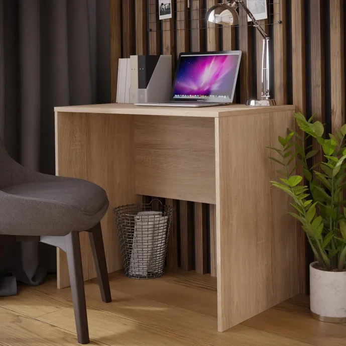 scrivania piccola rovere