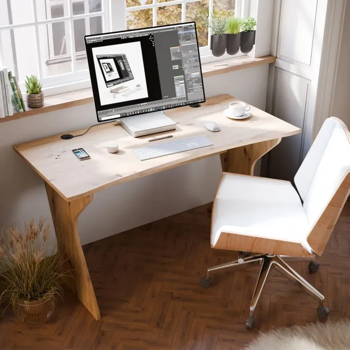 scrivania rovere oak