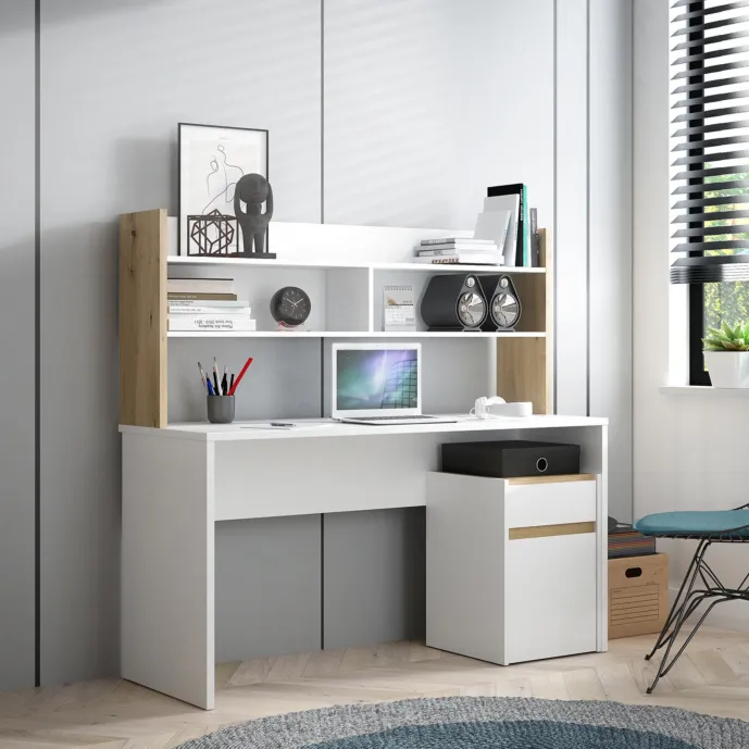 Scrivania bianca scontata