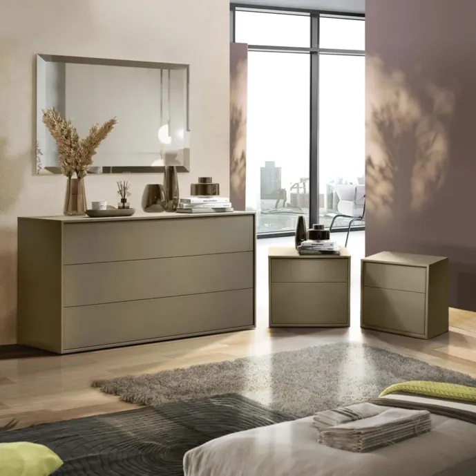 set comò e comodini duna