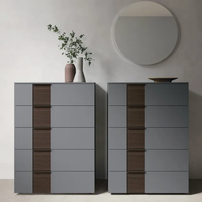 Settimanale Bliss Tomasella, Marna opaco e Cannettato, L.88 H.123