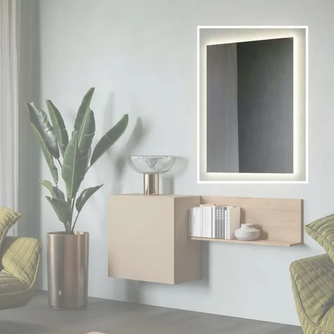 specchio rettangolare