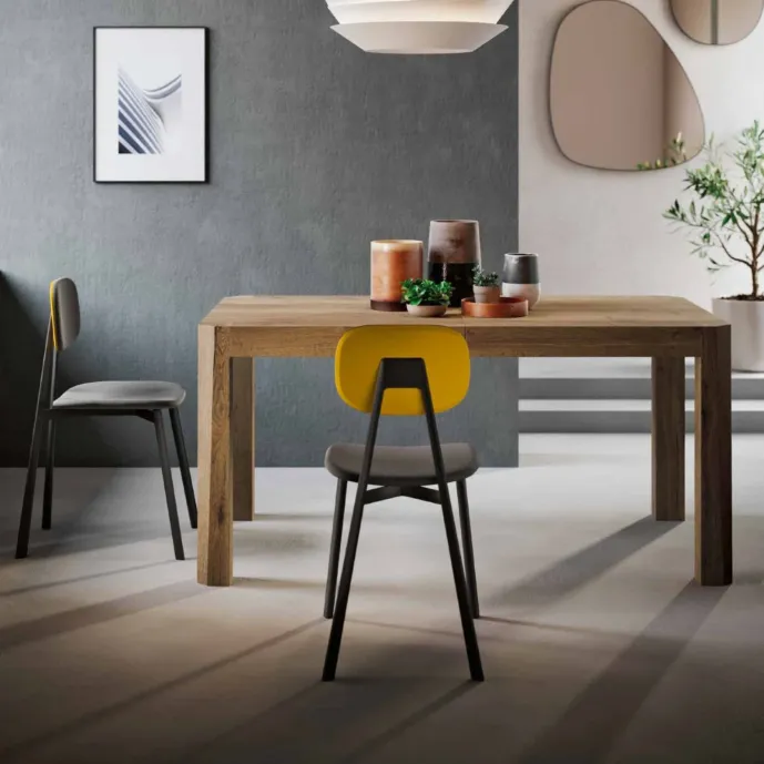 tavolo rovere tabacco