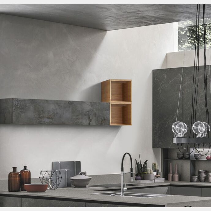 Vano a giorno per cucina, Noce stelvio