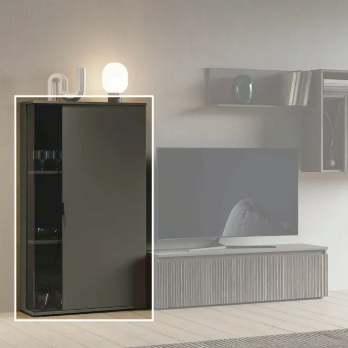 vetrina grigio cenere