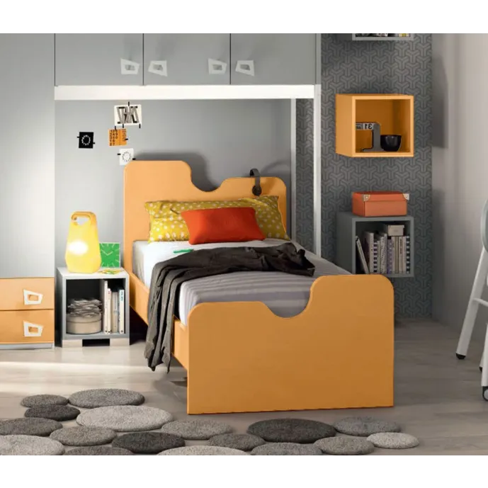 letto singolo papaya