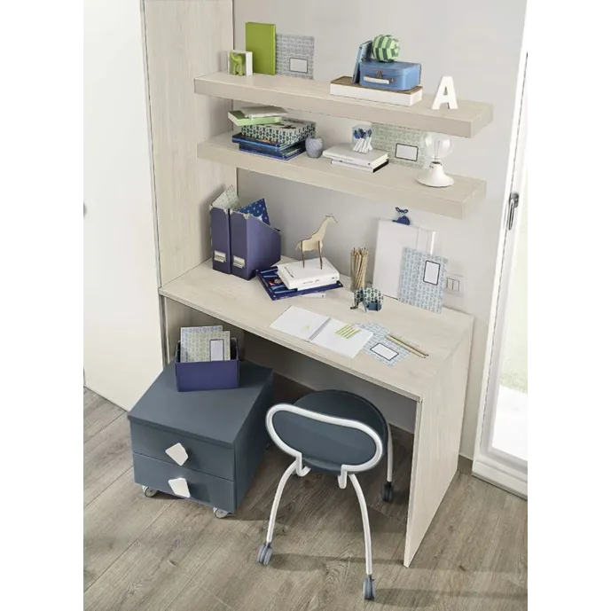 scrivania noce chiaro