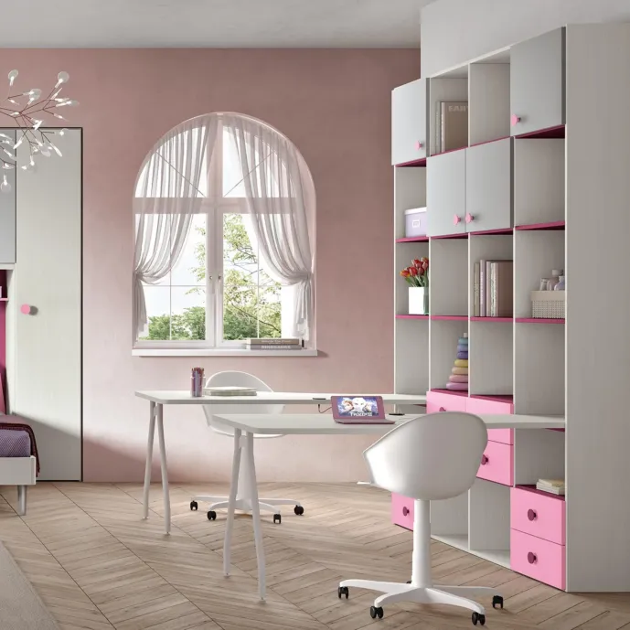 zona studio 2 scrivanie