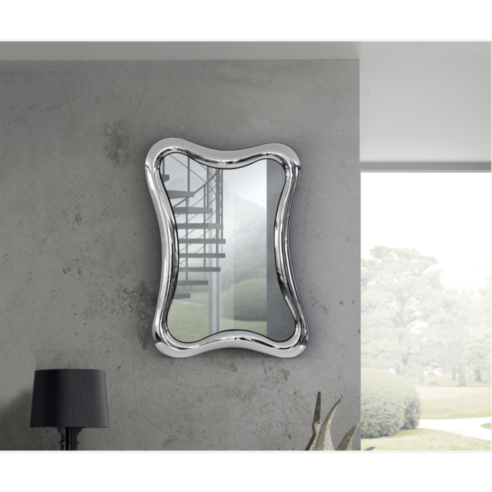 SPECCHIERA ARGENTO 90X120