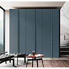 Armadio Petrolio 6 ante battenti, design moderno