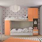 letto a castello arancio