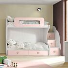 letto a castello rosa antico