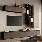 Zona living finitura Bronzo e Argilla, Made in Italy