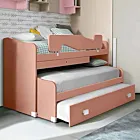 divano letto rosa antico