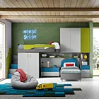 cameretta con soppalco ragazzi