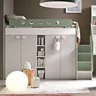 letto soppalco con armadio