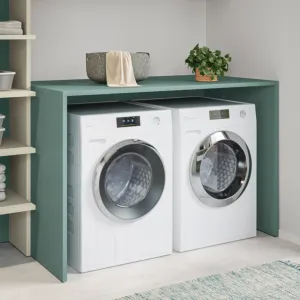 Coprilavatrice e asciugatrice a giorno, Verde alpi, L.130