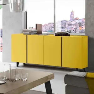 madia gialla a 4 ante