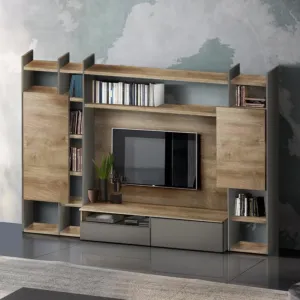 parete soggiorno moderno