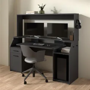 scrivania grigio opaco 
