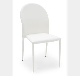 Sedia ecopelle Bianco