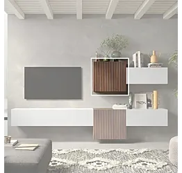 cubo cannettato sospeso