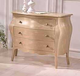 Comò 3 cassetti cm. 120 finitura Tortora