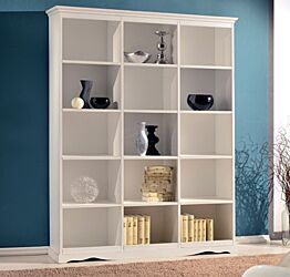 Libreria 3 vani, stile arte povera