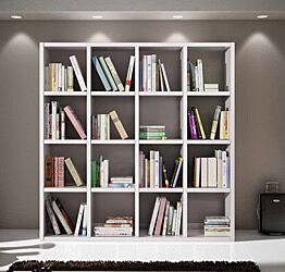 Libreria Bianco frassinato L.175X30 H175