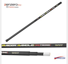 Tubertini manico per guadino raider handle xstrong, 3 mt, 4 mt